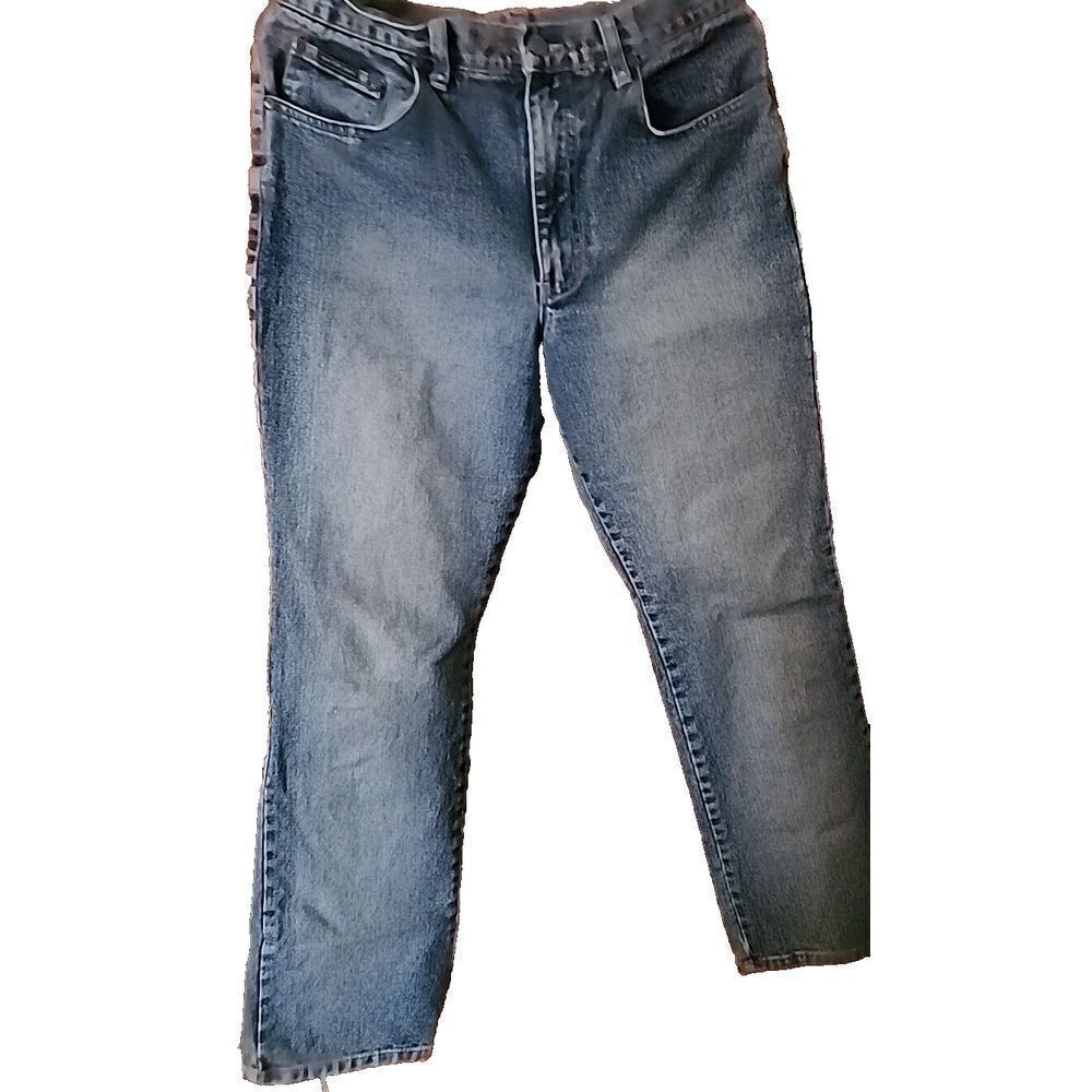 New York Jeans Size 12 Average Womens Stonewashed Boot Cut Distressed